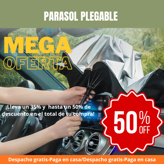 PARASOL PLEGABLE PARA AUTOS